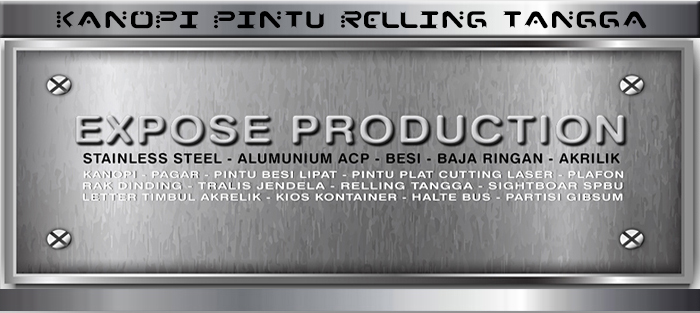 ahli pembuatan pagar besi dll, expose 