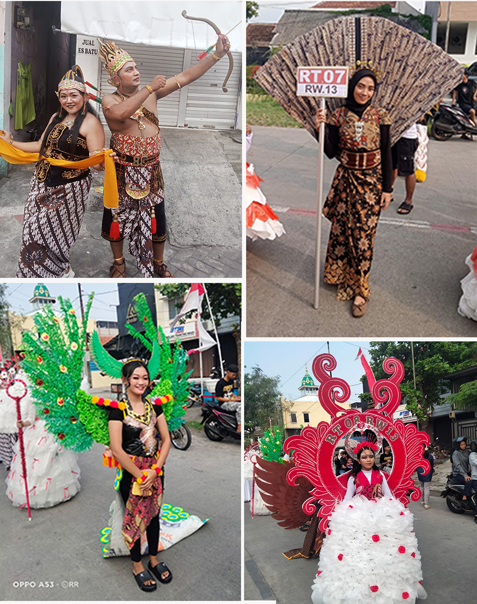 kirab budaya warga rw.13 krobokan semarang