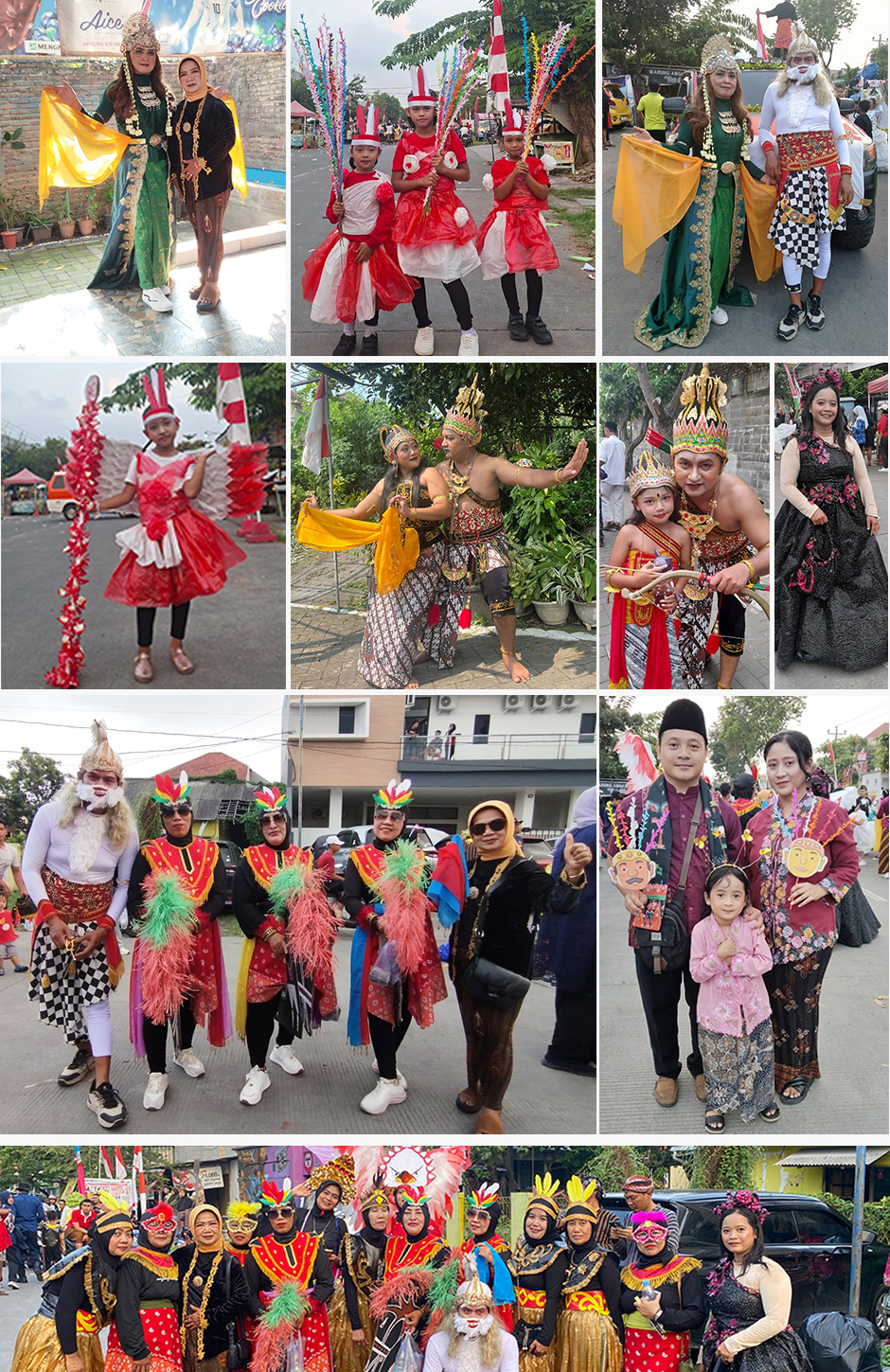 kirab budaya warga rw.13 krobokan semarang