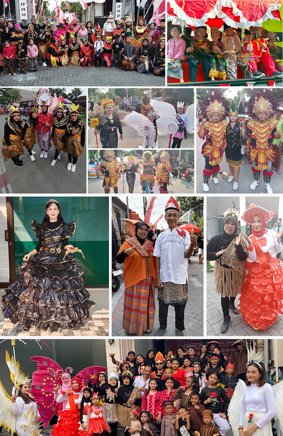 kirab budaya warga rw.13 krobokan semarang