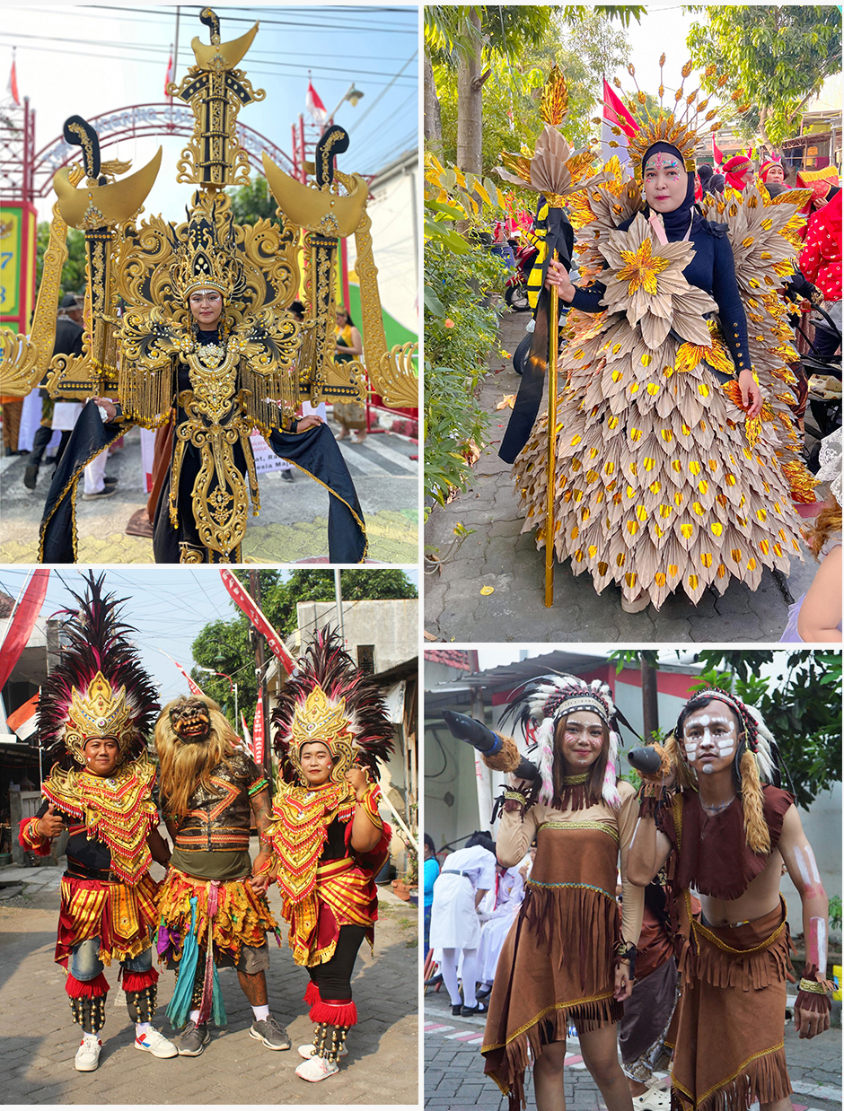 kirab budaya rw.13 krobokan semarang